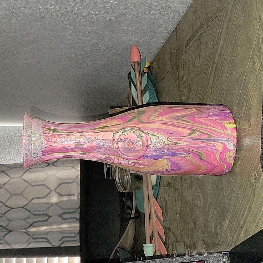 Painted vase